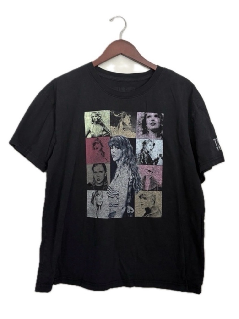 Taylor Swift Eras Tour Graphic Tee XL Black Concert Merch Shirt Unisex